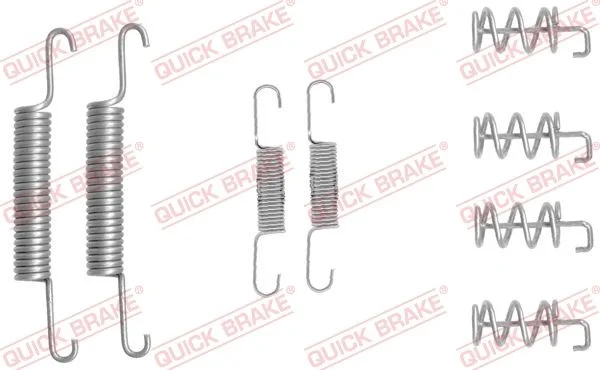 Accessory Kit, parking brake shoes QUICK BRAKE 105-0831