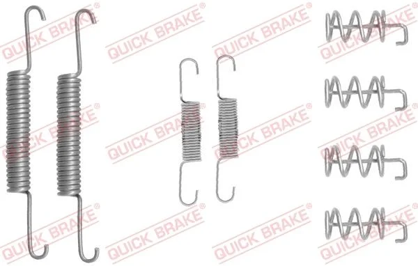 Accessory Kit, parking brake shoes QUICK BRAKE 105-0832