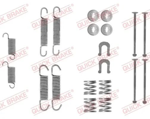 Priedų komplektas, stabdžių trinkelės QUICK BRAKE 105-0870