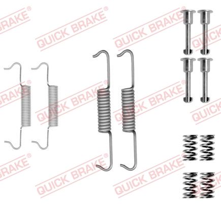 Priedų komplektas, stovėjimo stabdžių trinkelės QUICK BRAKE 105-0877