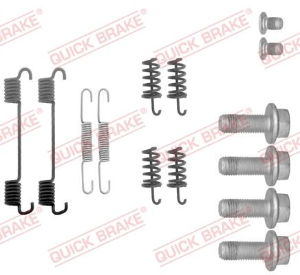 Accessory Kit, parking brake shoes QUICK BRAKE 105-0878