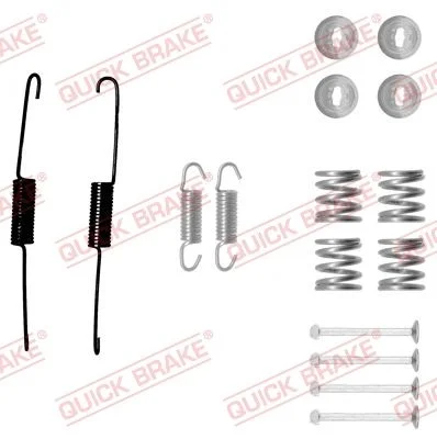 Priedų komplektas, stabdžių trinkelės QUICK BRAKE 105-0879
