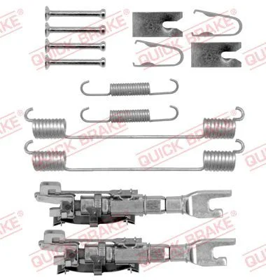 Priedų komplektas, stabdžių trinkelės QUICK BRAKE 105-0883S