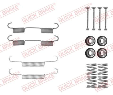 Комплект приладдя, колодка стоянкового гальма QUICK BRAKE 105-0896