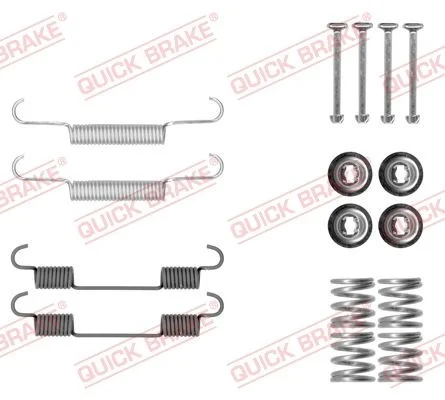 Accessory Kit, parking brake shoes QUICK BRAKE 105-0897