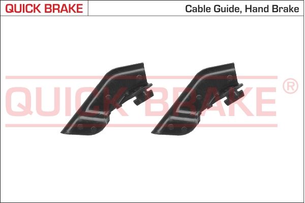 Trosų komplektas, stovėjimo stabdys QUICK BRAKE 10521K