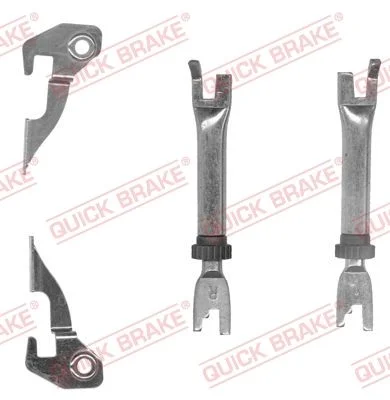 Reguliatorių komplektas, būgninis stabdys QUICK BRAKE 107 53 001
