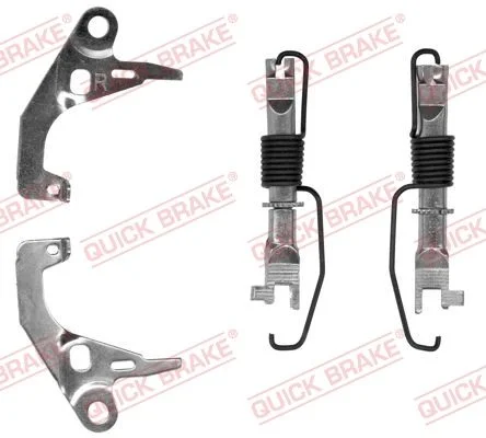 Reguliatorių komplektas, būgninis stabdys QUICK BRAKE 108 53 001