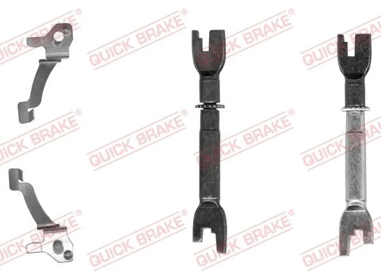 Reguliatorių komplektas, būgninis stabdys QUICK BRAKE 108 53 009