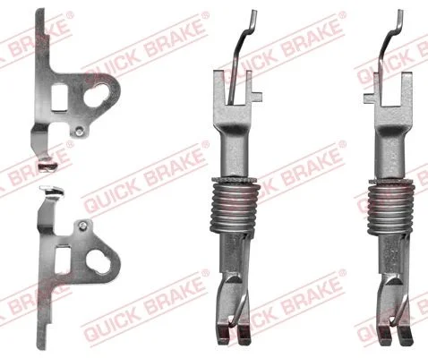 Reguliatorių komplektas, būgninis stabdys QUICK BRAKE 108 53 011
