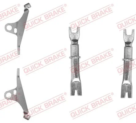 Reguliatorių komplektas, būgninis stabdys QUICK BRAKE 108 53 012