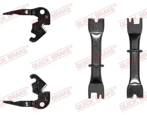 Reguliatorių komplektas, būgninis stabdys QUICK BRAKE 108 53 019