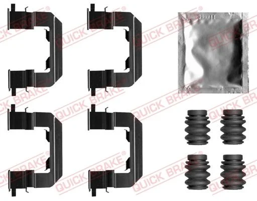 Комплект приладдя, накладка дискового гальма QUICK BRAKE 109-0019