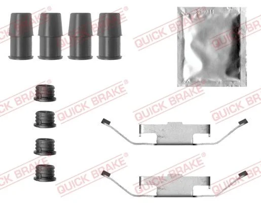 Комплект приладдя, накладка дискового гальма QUICK BRAKE 109-0032