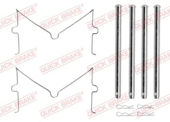 Комплект приладдя, накладка дискового гальма QUICK BRAKE 109-0180