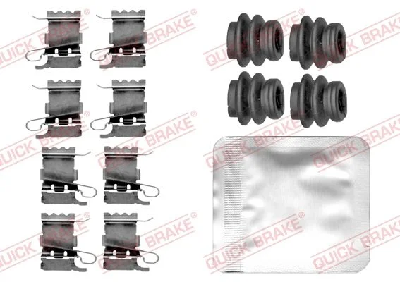 Priedų komplektas, diskinių stabdžių trinkelės QUICK BRAKE 109-0192