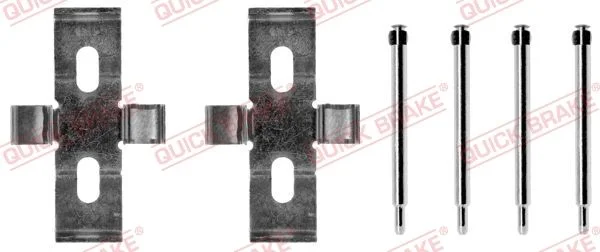 Priedų komplektas, diskinių stabdžių trinkelės QUICK BRAKE 109-1009