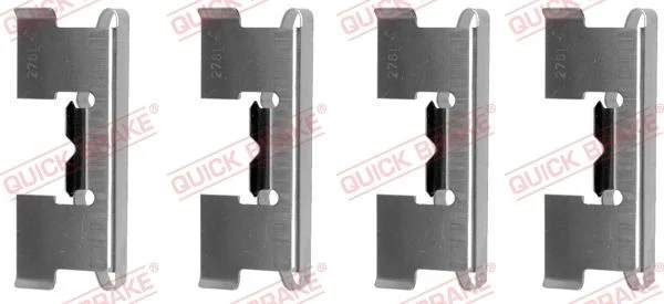 Accessory Kit, disc brake pad QUICK BRAKE 109-1017