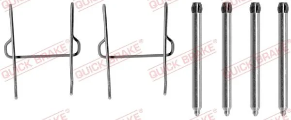 Priedų komplektas, diskinių stabdžių trinkelės QUICK BRAKE 109-1081