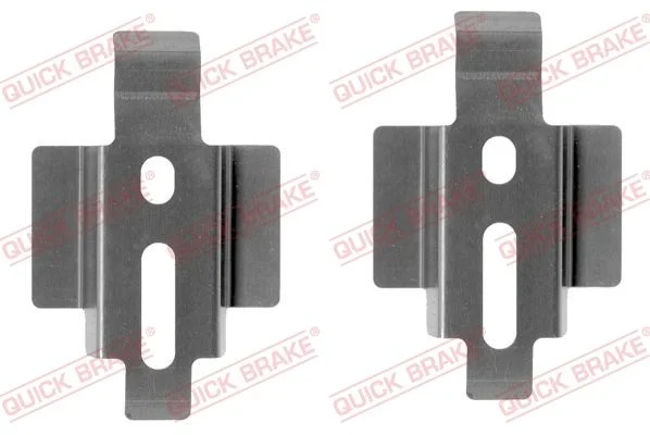 Priedų komplektas, diskinių stabdžių trinkelės QUICK BRAKE 109-1154