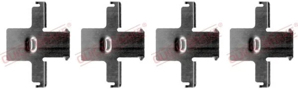 Priedų komplektas, diskinių stabdžių trinkelės QUICK BRAKE 109-1157