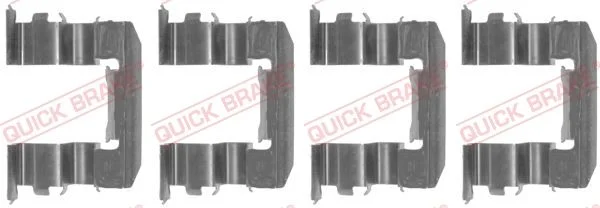 Priedų komplektas, diskinių stabdžių trinkelės QUICK BRAKE 109-1184