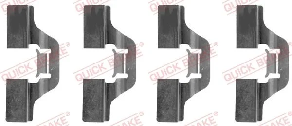 Accessory Kit, disc brake pad QUICK BRAKE 109-1211