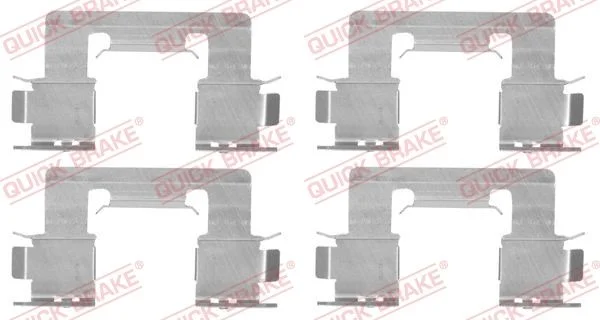 Priedų komplektas, diskinių stabdžių trinkelės QUICK BRAKE 109-1294