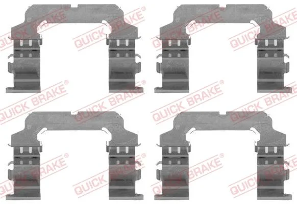 Priedų komplektas, diskinių stabdžių trinkelės QUICK BRAKE 109-1738