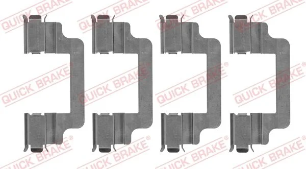 Priedų komplektas, diskinių stabdžių trinkelės QUICK BRAKE 109-1779