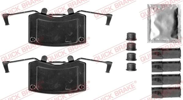 Priedų komplektas, diskinių stabdžių trinkelės QUICK BRAKE 109-1787