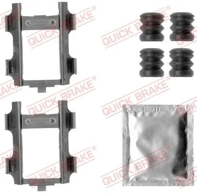 Priedų komplektas, diskinių stabdžių trinkelės QUICK BRAKE 109-1793