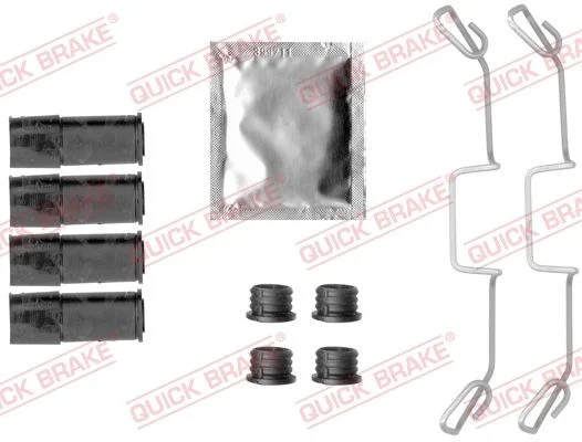 Priedų komplektas, diskinių stabdžių trinkelės QUICK BRAKE 109-1795