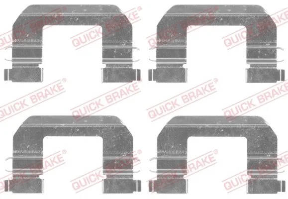 Комплект приладдя, накладка дискового гальма QUICK BRAKE 109-1825