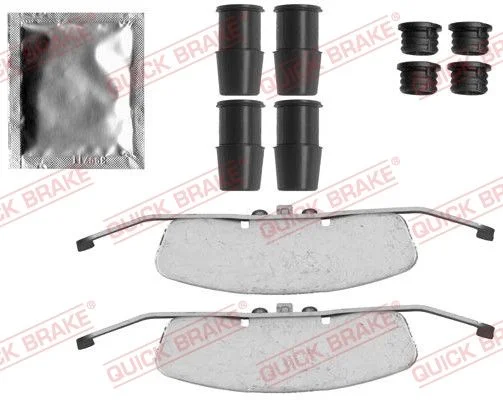 Priedų komplektas, diskinių stabdžių trinkelės QUICK BRAKE 109-1846