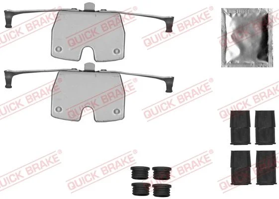 Accessory Kit, disc brake pad QUICK BRAKE 109-1851