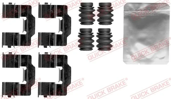 Priedų komplektas, diskinių stabdžių trinkelės QUICK BRAKE 109-1868