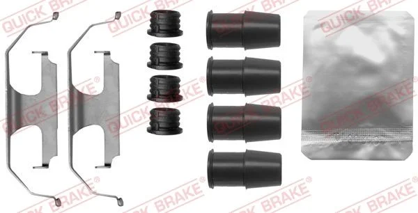 Priedų komplektas, diskinių stabdžių trinkelės QUICK BRAKE 109-1889