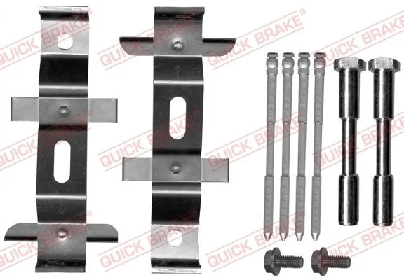 Комплект приладдя, накладка дискового гальма QUICK BRAKE 109-1894