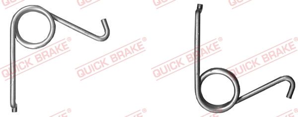 Repair Kit, parking brake lever (brake caliper) QUICK BRAKE 113-0522