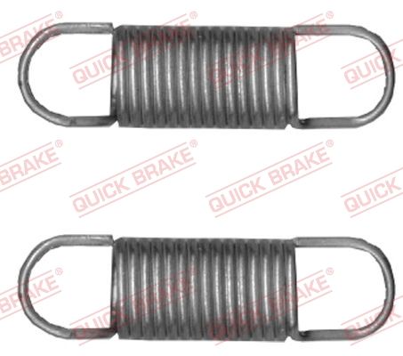 Repair Kit, parking brake lever (brake caliper) QUICK BRAKE 113-0523