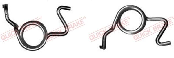 Repair Kit, parking brake lever (brake caliper) QUICK BRAKE 113-0528