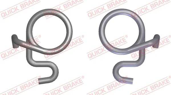 Repair Kit, parking brake lever (brake caliper) QUICK BRAKE 113-0530