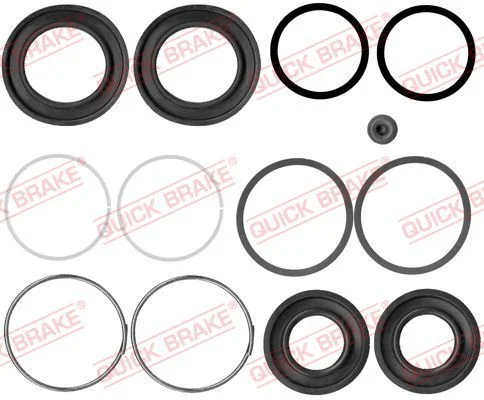Remonto komplektas, stabdžių apkaba QUICK BRAKE 114-0306