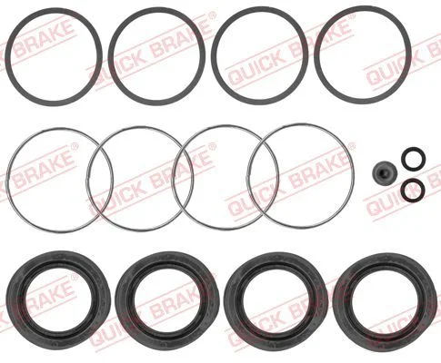 Remonto komplektas, stabdžių apkaba QUICK BRAKE 114-0414