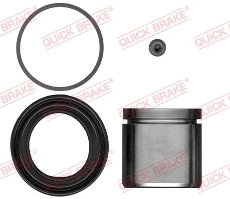 Remonto komplektas, stabdžių apkaba QUICK BRAKE 114-5130