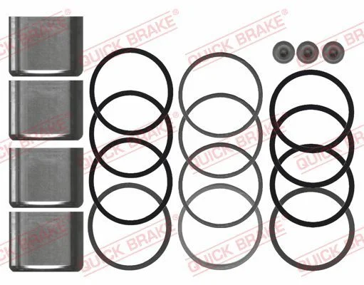 Remonto komplektas, stabdžių apkaba QUICK BRAKE 114-5234