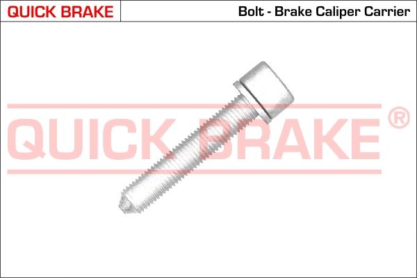 Гвинт, гальмівний супорт QUICK BRAKE 11612