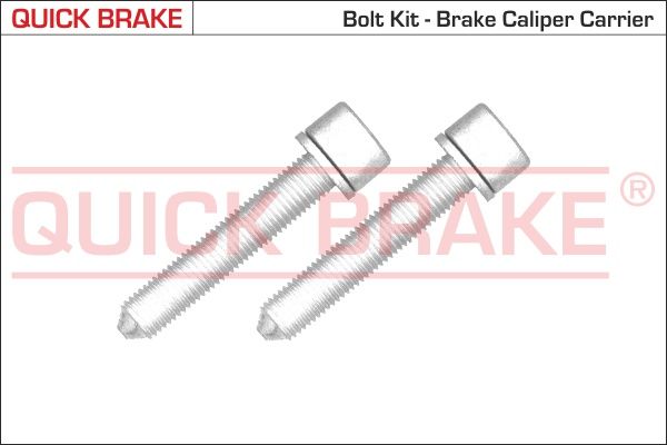 Varžtas, stabdžių apkaba QUICK BRAKE 11612K