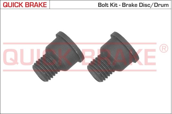 Screw Set, brake disc QUICK BRAKE 11664K